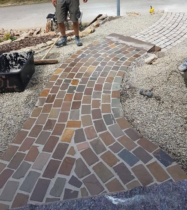 Pflasterarbeiten